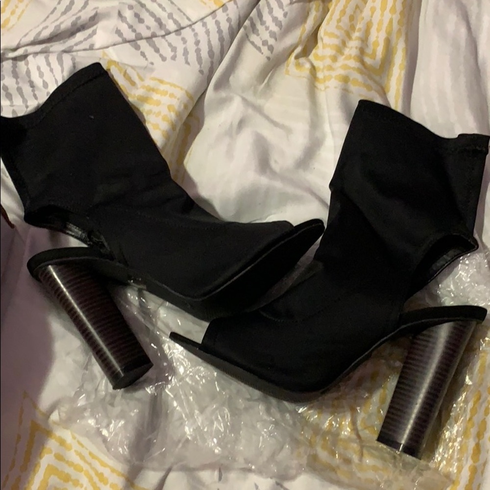 High Heeled Booties